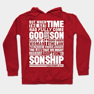 Galatians 4:4-5 Hoodie